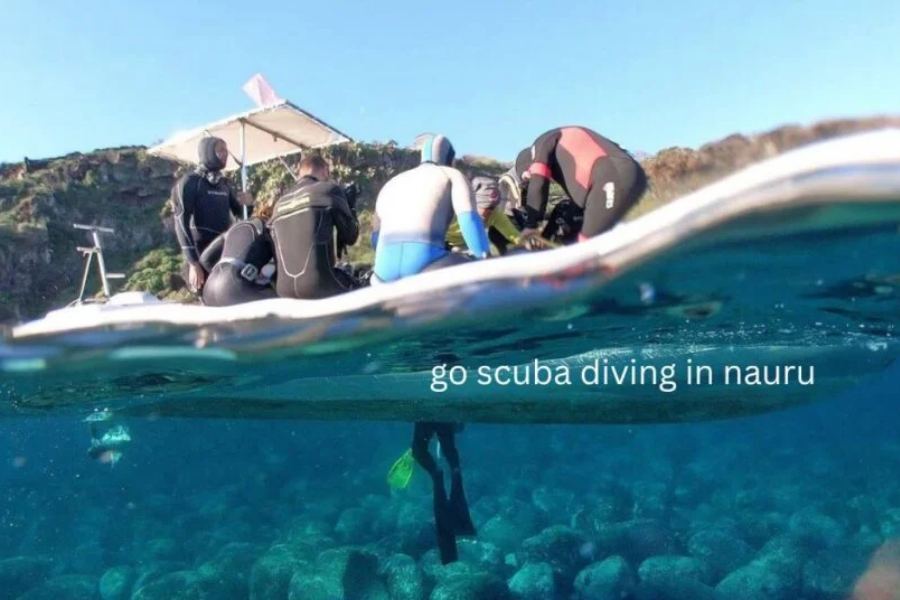 go scuba diving in nauru